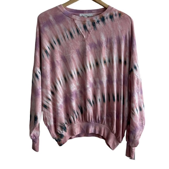 Young Fabulous & Broke Oversized Tie Dye Sweater NWT (S) - Picture 1 of 14